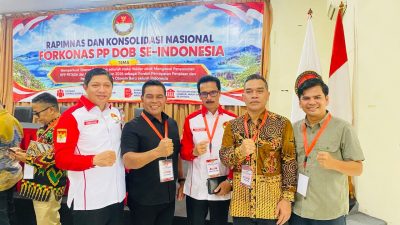 Bupati dan Ketua DPRK Aceh Besar Komit Perjuangkan Pemekaran Aceh Raya di Rapimnas. 