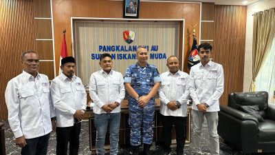 SMSI Aceh Besar Audiensi dengan Danlanud SIM.