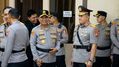 Kapolda Aceh Hadiri Sertijab Sejumlah PJU Mabes dan Kapolda Jajaran. 