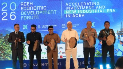 Aceh Tak Mau Lagi Hanya Jual Bahan Mentah, AEDF 2026 Siapkan Roadmap Investasi 20 Tahun.