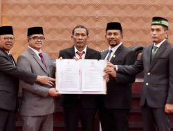 Pemerintah Aceh dan DPRA Teken Persetujuan Bersama KUA-PPAS Aceh 2027.
