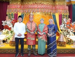 Wagub Dek Fadh bersama Forkopimda Sambut Pangdam IM Brigjen TNI Mahesa Fitriadi.
