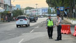 Kapolda Aceh Turun Langsung Pastikan Lalu Lintas Aman dan Lancar.