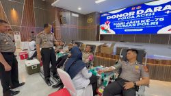 Bidhumas Polda Aceh Gelar Donor Darah. 
