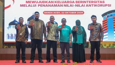 Pj Sekda dan Kepala SKPA Ikut Bimtek Keluarga Berintegritas KPK.