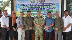 Pangdam IM Terima Audiensi FGD Ketahanan Pangan dan Industri Padat Karya.