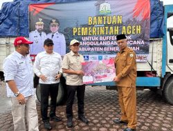 Wagub Aceh Serahkan Bantuan Buffer Stock Penanggulangan Bencana Untuk Bener Meriah dan Aceh Tengah. 