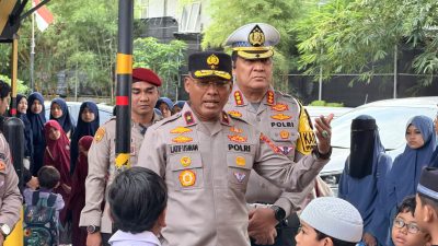 Wakapolda Aceh Ajak Siswa Al-Wildan Islamic School Tumbuhkan Kesadaran Tertib Berlalu Lintas. 