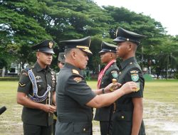 Pangdam IM Tutup Dikmaba Infanteri TNI AD Gelombang III TA 2026.