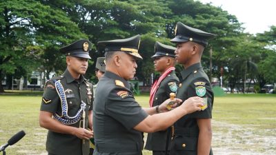 Pangdam IM Tutup Dikmaba Infanteri TNI AD Gelombang III TA 2026.