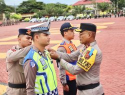 Wakapolda Aceh Pimpin Apel Gelar Pasukan Operasi Patuh Seulawah 2026.