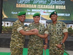 Pangdam Pimpin Sertijab dan Tradisi Satuan Pejabat Kodam IM. 