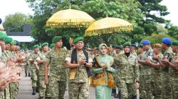 Brigjen TNI Ali Imran Jalani Tradisi Penyambutan sebagai Kasdam Iskandar Muda. 